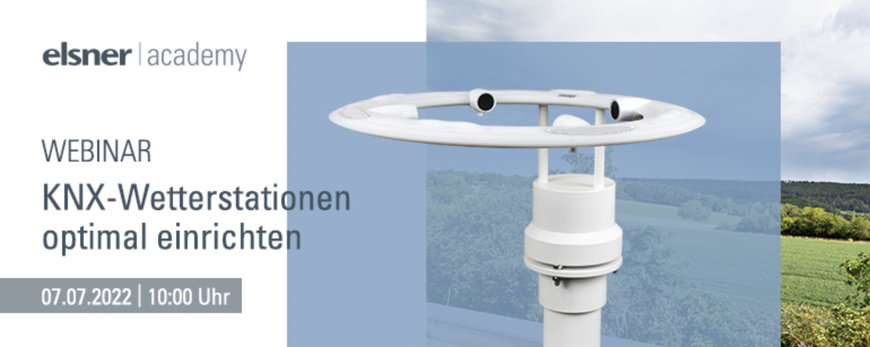 KNX-WETTERSTATIONEN OPTIMAL EINRICHTEN